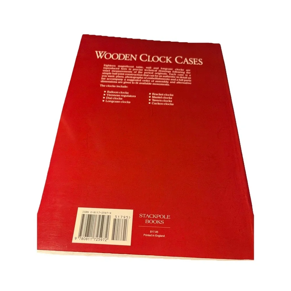 Wooden Clock Cases by David Bryant Paperback‎ First Edition